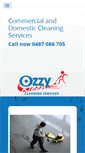 Mobile Screenshot of ozzykleen.com.au